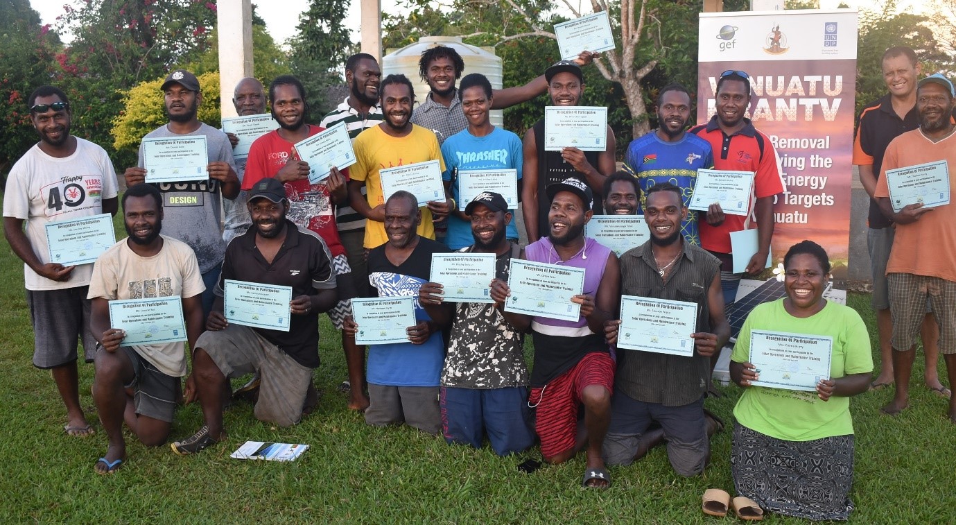 BRANTV Photovoltaic (PV) Solar Local Operator Training Program Supported by Pacific Centre of Renewable Energy and Energy Efficient (PCREEE) 